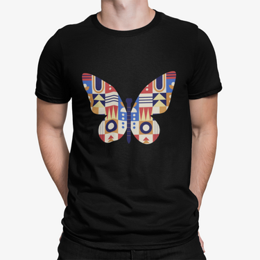 Camiseta Mariposa Poligono